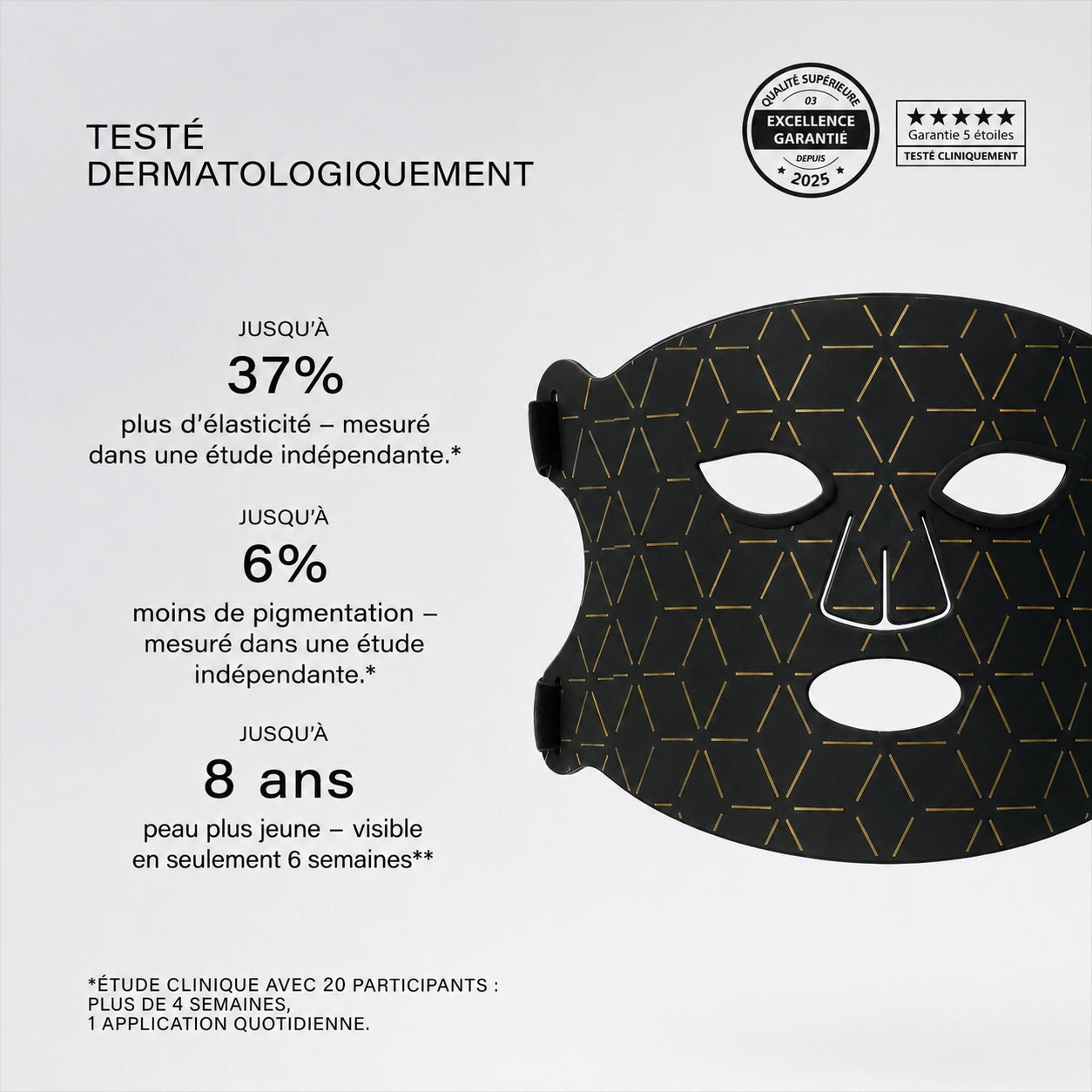 Masque LED NOÉLIA